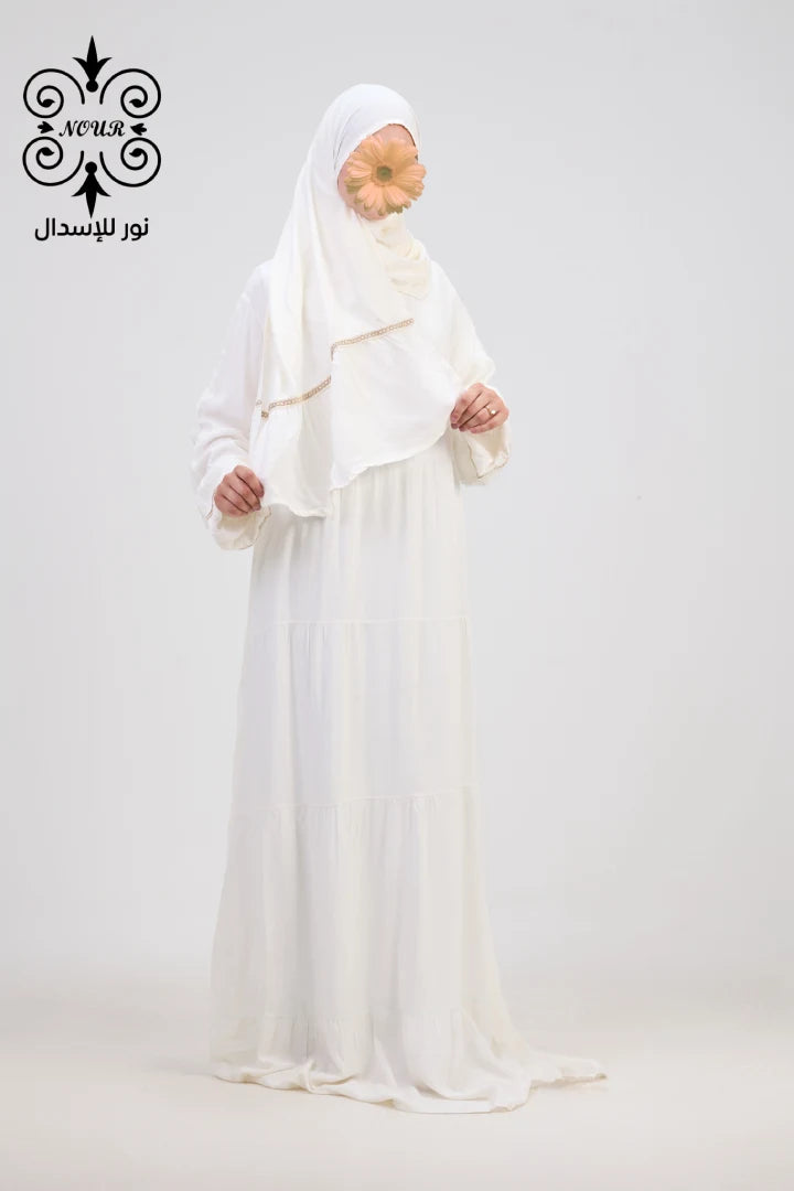 فيسكوز (دريس) ابيض