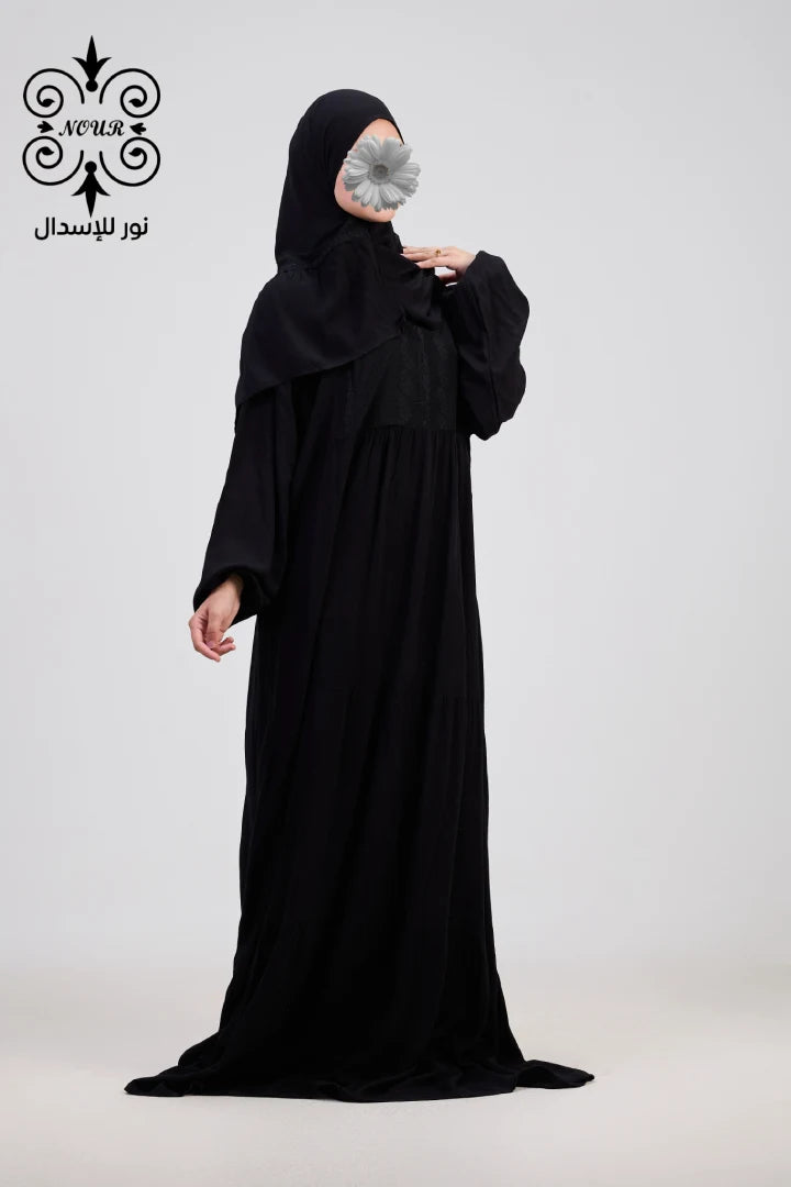 فيسكوز (دانتيل) اسود